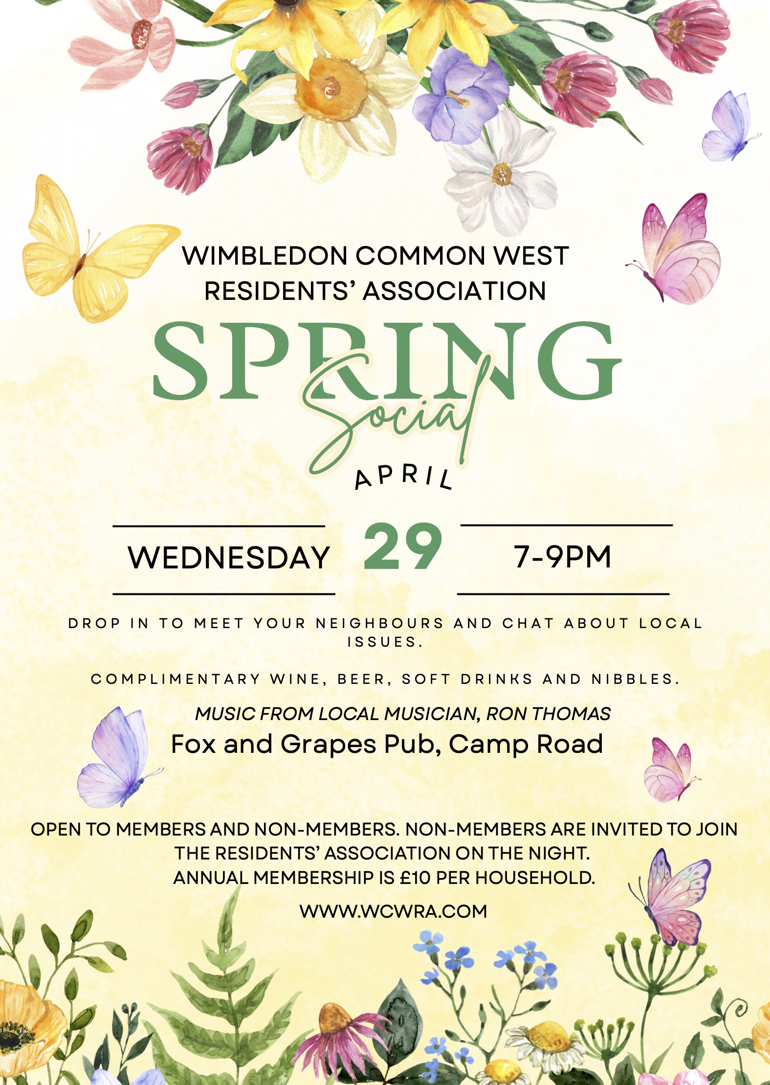 WCWRA Spring Social April 2026